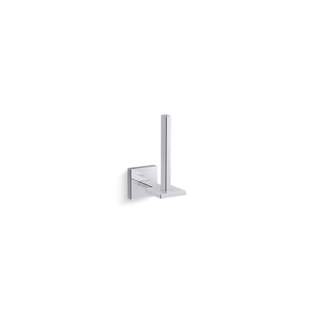 Kohler Square Vertical Toilet Paper Holder 23289-CP